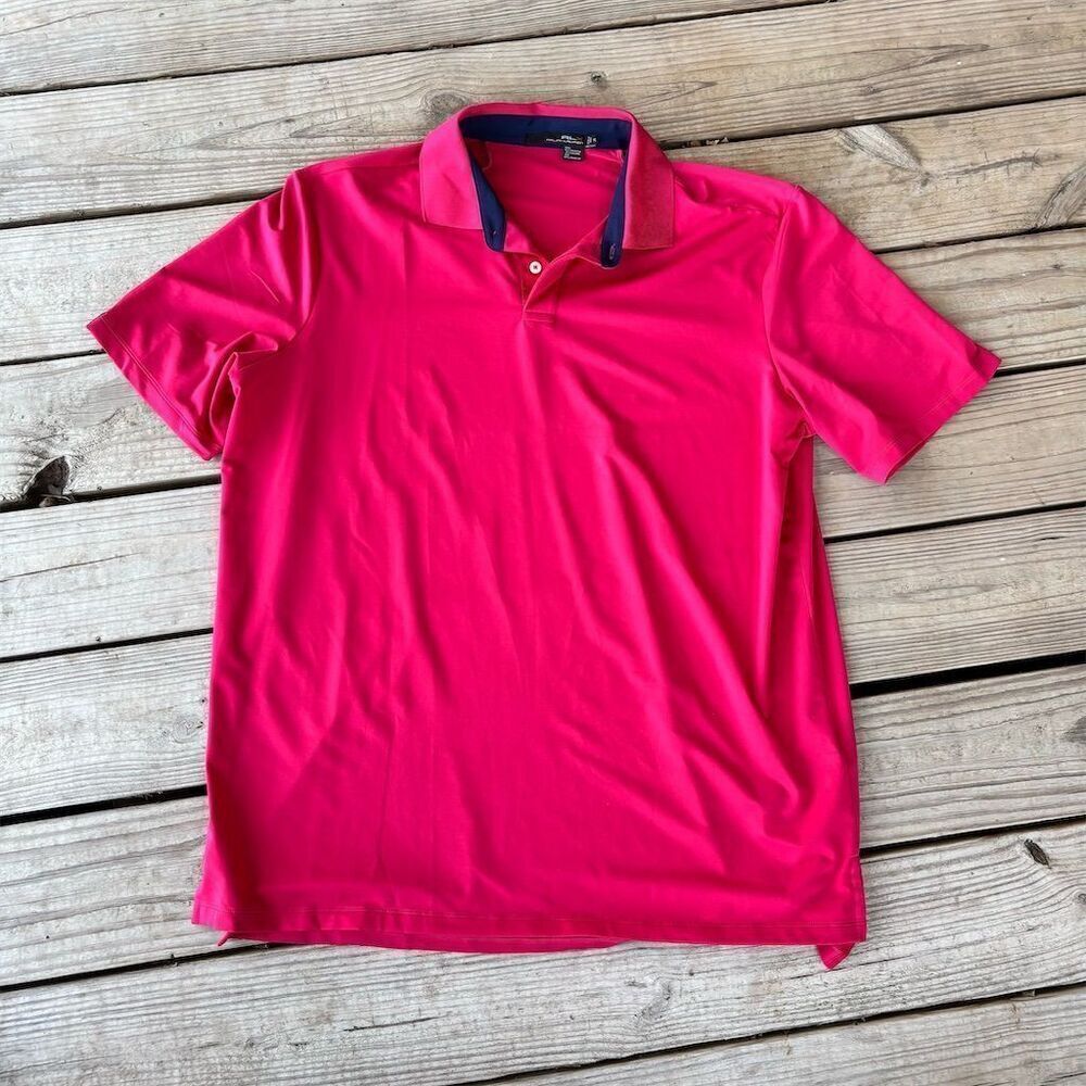 RLX Ralph Lauren Pink Polo Shirt